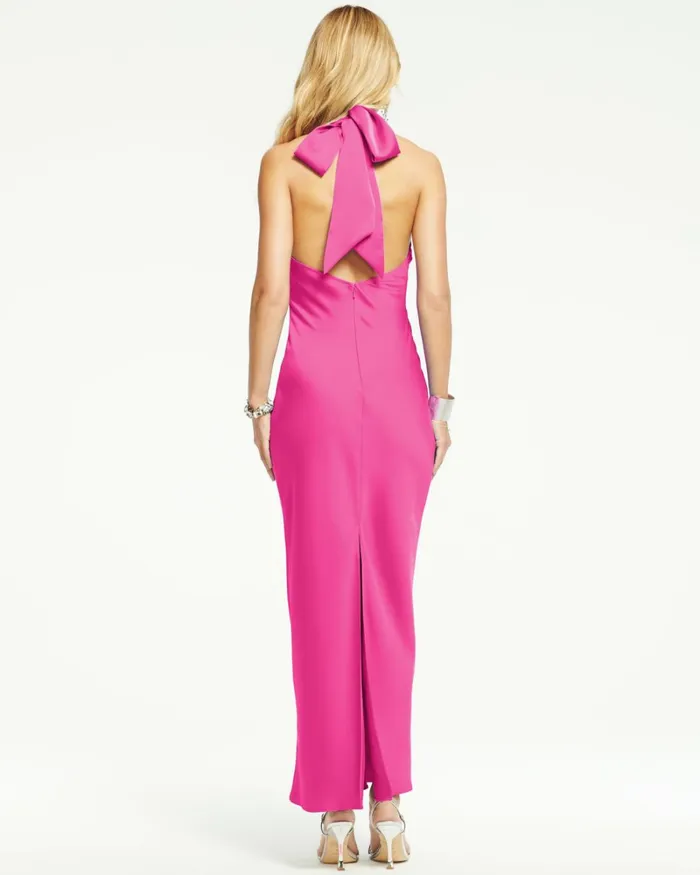 Women Tatiana High Neck Maxi Dress Black Ramy Brook Dresses