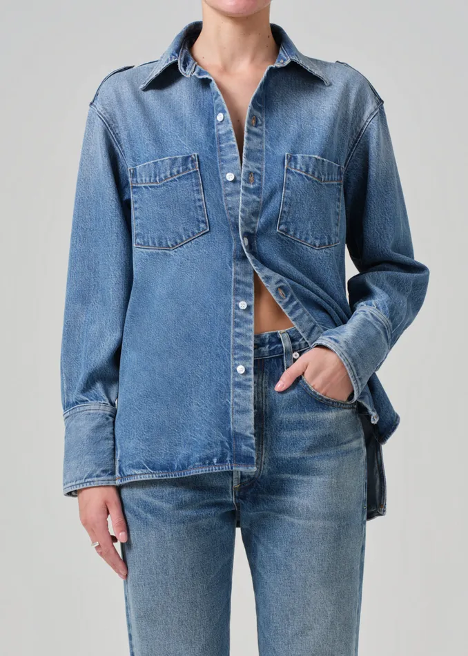 Women Tops Citizens Of Humanity Ari Shirt In Dweller