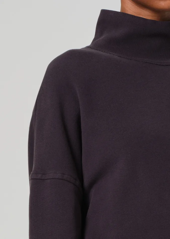 Women Tops Citizens Of Humanity Cara Turtleneck In Charcoal