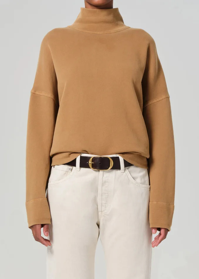 Women Tops Citizens Of Humanity Cara Turtleneck In Marcona