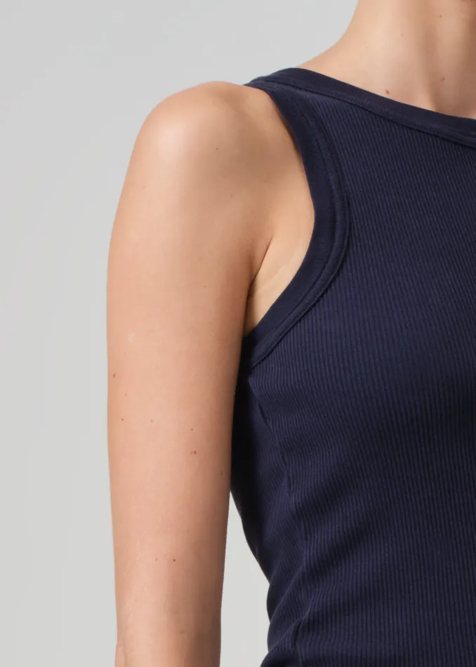 Women Tops Citizens Of Humanity Isabel Rib Tank In Navy