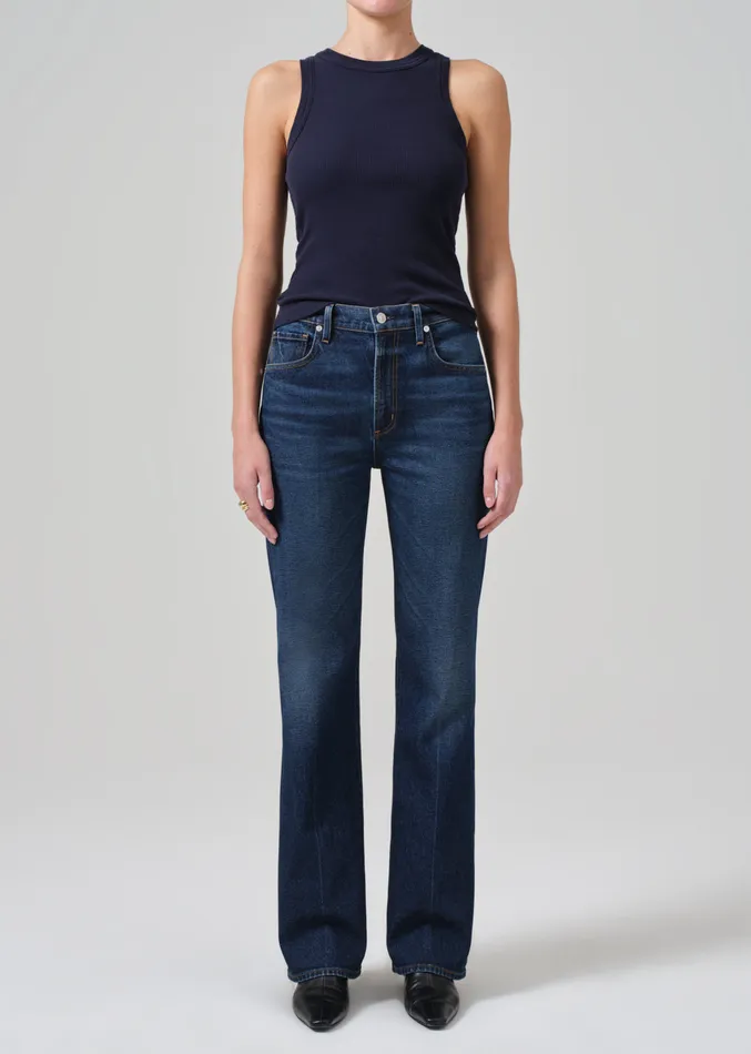 Women Tops Citizens Of Humanity Isabel Rib Tank In Navy