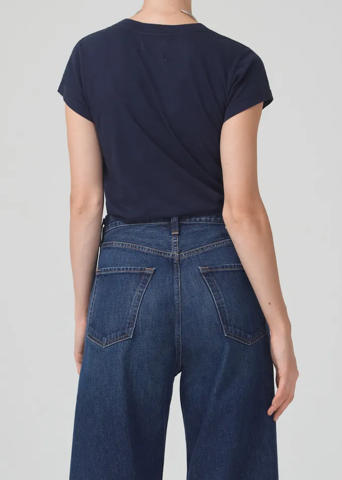 Women Tops Citizens Of Humanity Juliette Slim TShirt In Navy