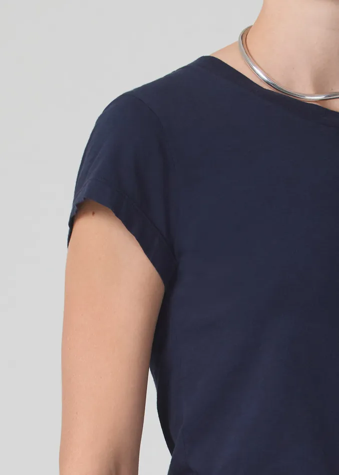 Women Tops Citizens Of Humanity Juliette Slim TShirt In Navy
