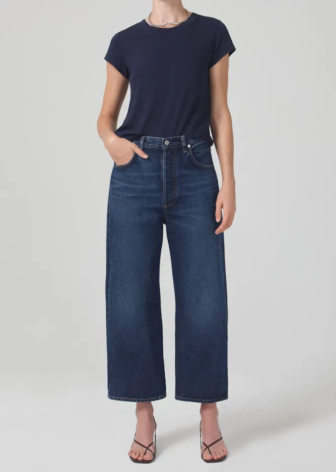 Women Tops Citizens Of Humanity Juliette Slim TShirt In Navy