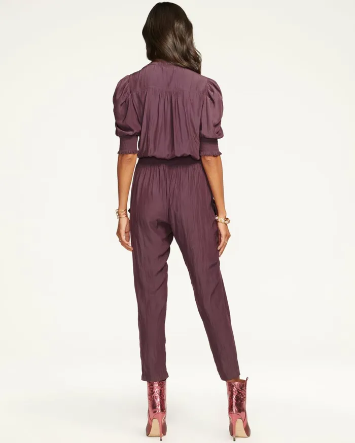 Women Tracey Puff Sleeve Jumpsuit Navy Ramy Brook Dresses Women Tracey Puff Sleeve Jumpsuit Navy Ramy Brook Dresses