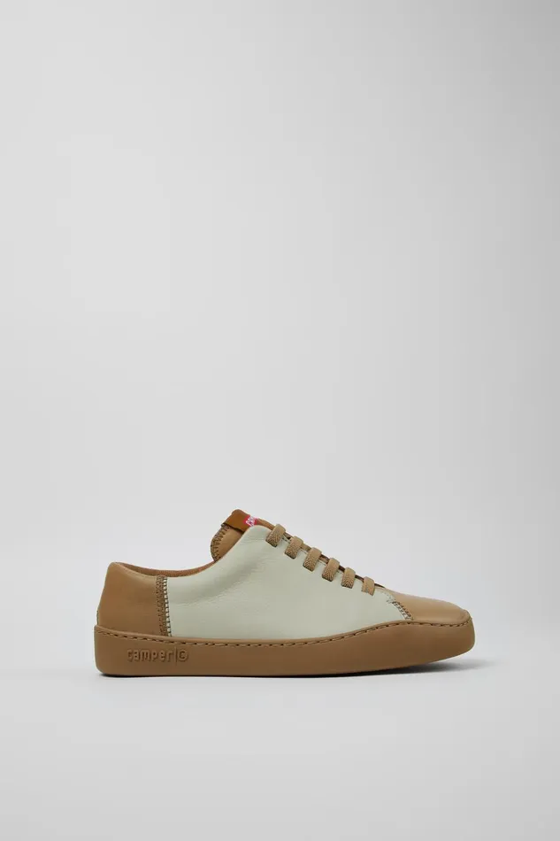 Women Twins Multicolored Leather Sneakers Camper Sneakers