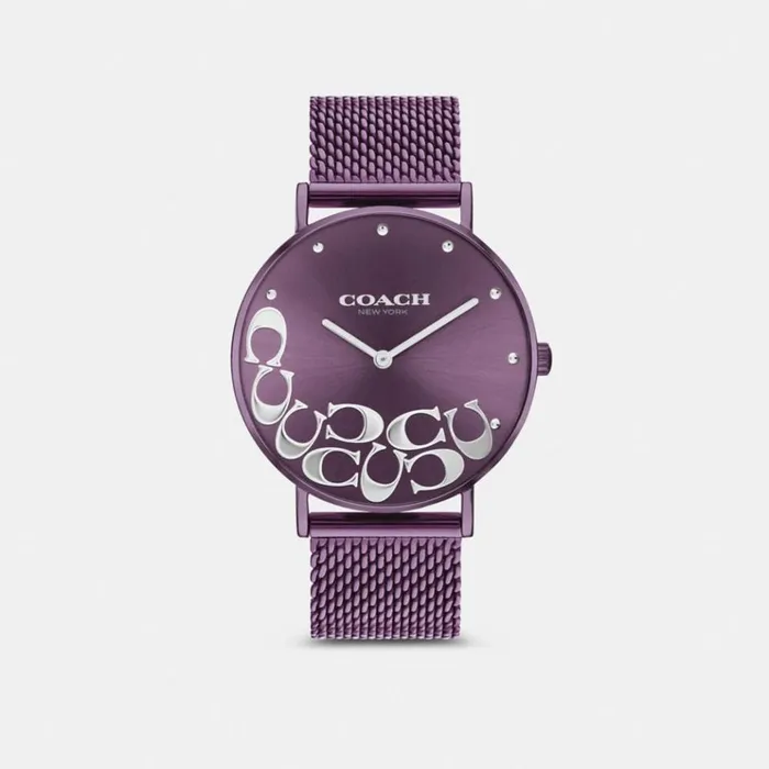 Women Watches Coach Perry Watch 36 Mm Purple