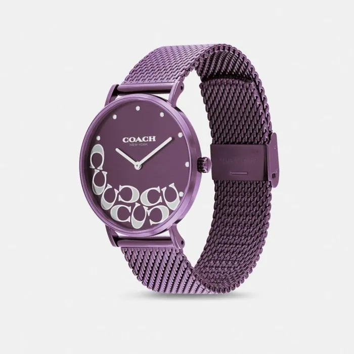 Women Watches Coach Perry Watch 36 Mm Purple