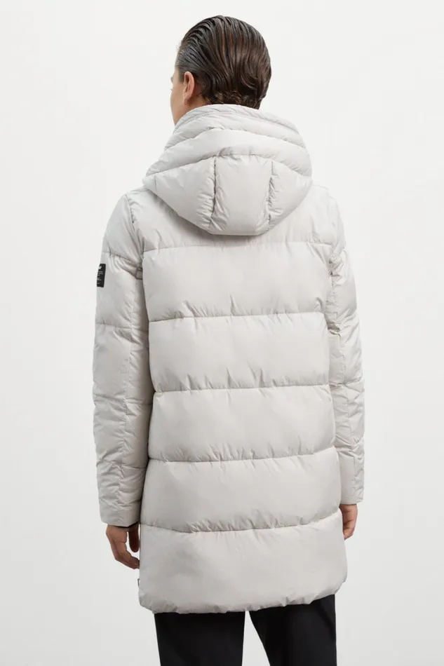Women White Marangu Coat Ecoalf Coats And Jackets