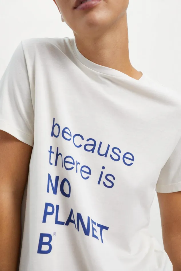 Women White Nyborg TShirt Ecoalf TShirts