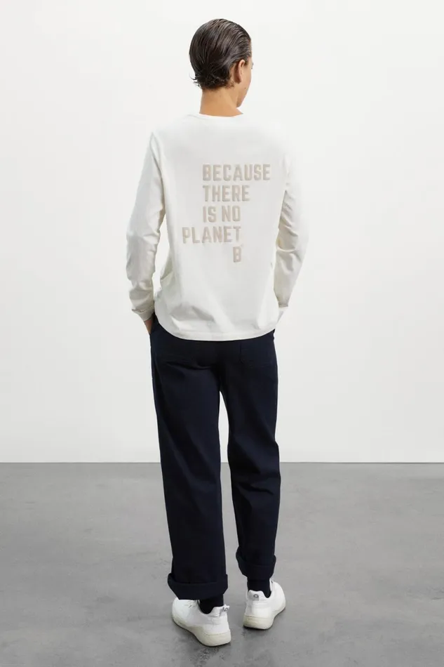 Women White Randers TShirt Ecoalf TShirts
