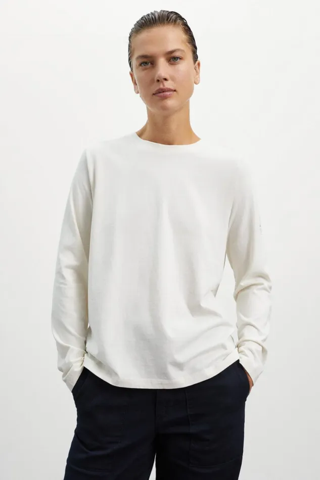 Women White Randers TShirt Ecoalf TShirts