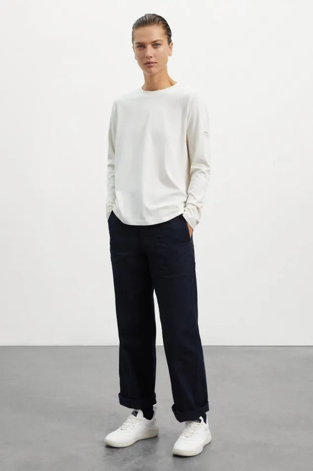 Women White Randers TShirt Ecoalf TShirts