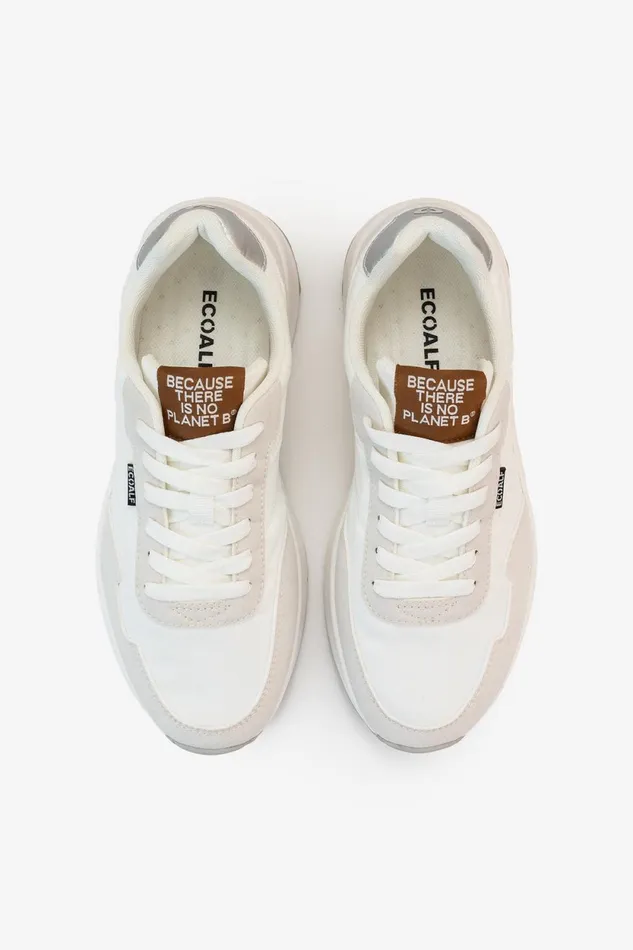 Women White Suace Trainers Ecoalf Sneakers