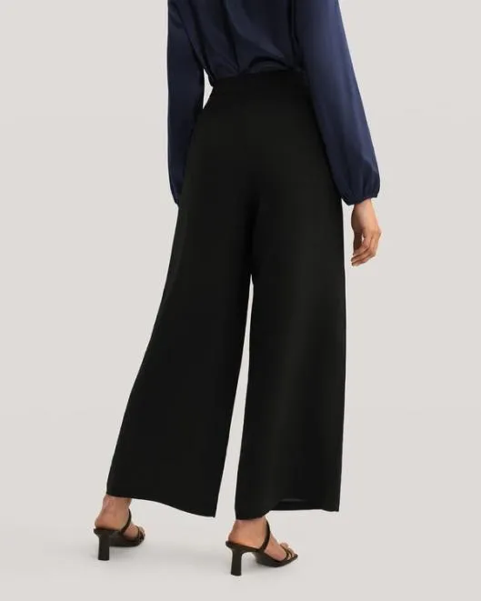 Womenx27s 100 Pure Silk Wide Leg Pants US Online Women Lilysilk Bottoms