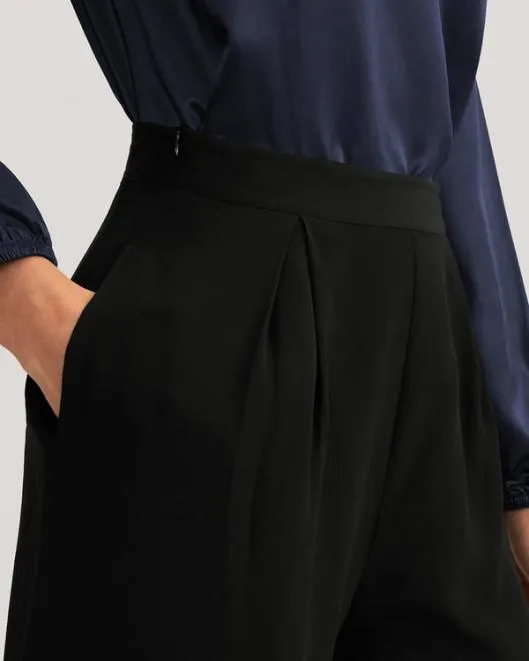 Womenx27s 100 Pure Silk Wide Leg Pants US Online Women Lilysilk Bottoms