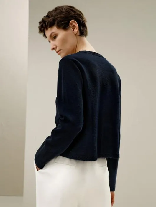 Womenx27s Wool ButtonFront Sweater Jacket Women Lilysilk Knitwear
