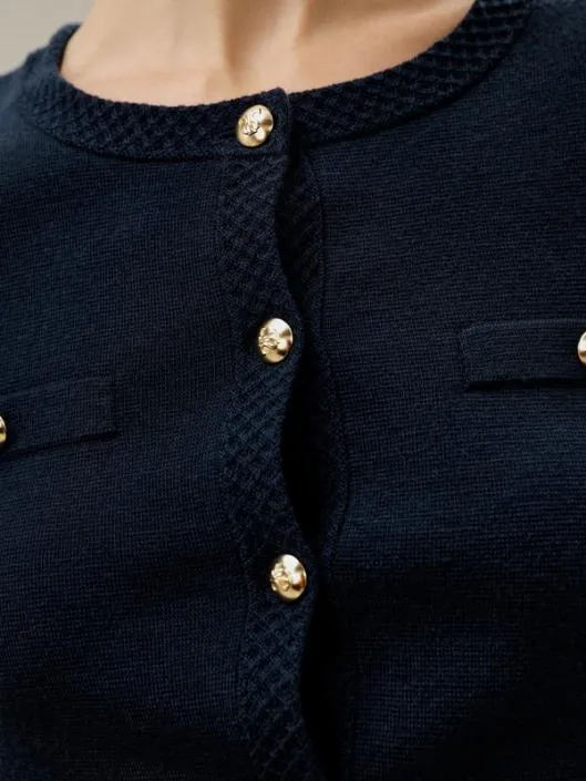 Womenx27s Wool ButtonFront Sweater Jacket Women Lilysilk Knitwear