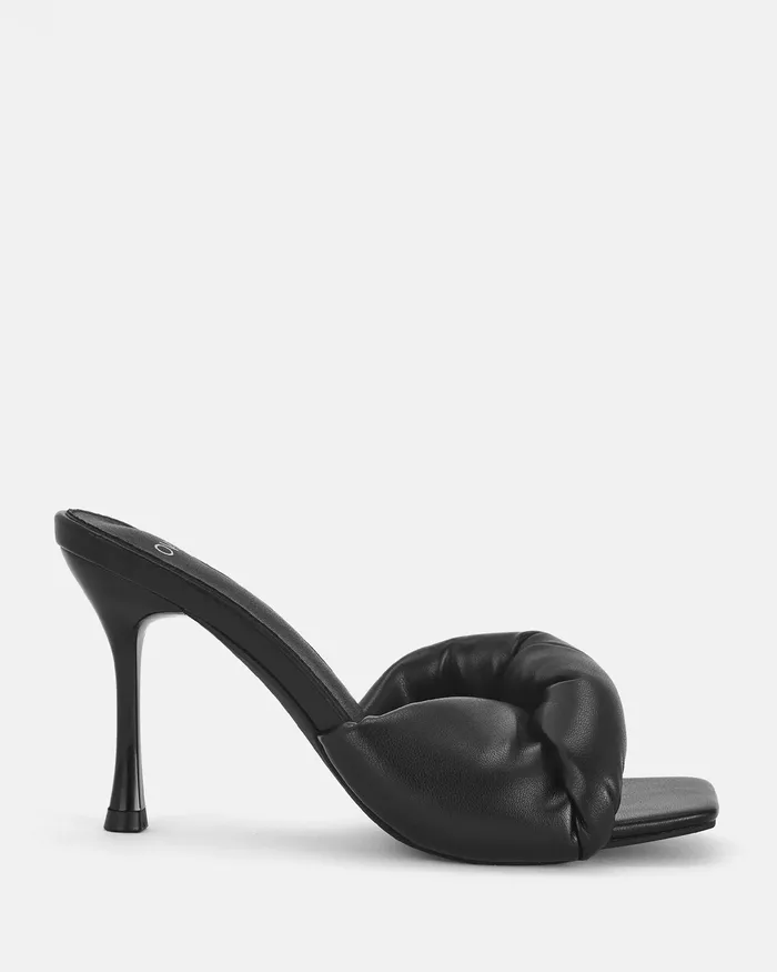 Women YOYO BLACK Mules NOVO Shoes