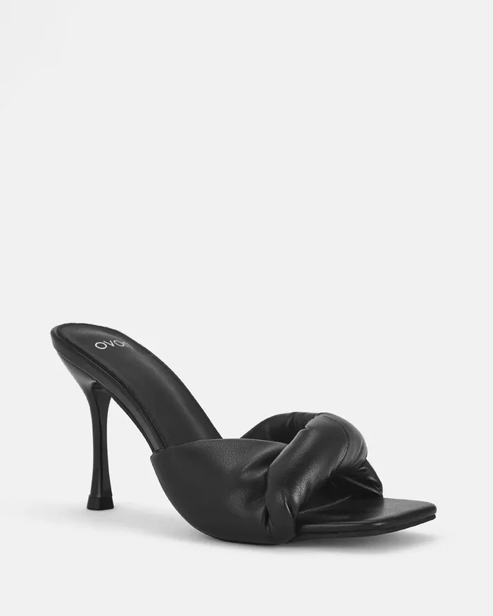 Women YOYO BLACK Mules NOVO Shoes