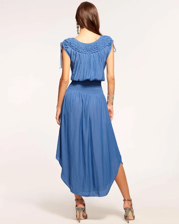 Women Zoe Midi Dress True Blue Ramy Brook Dresses Women Zoe Midi Dress True Blue Ramy Brook Dresses