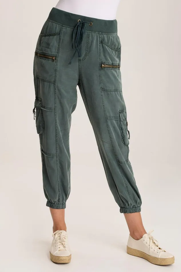 XCVI Hansa Twill Cargo Jogger Pant Women Pants
