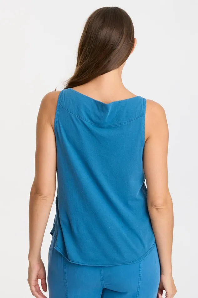 XCVI Linen Theroux Tank Women Tanks
