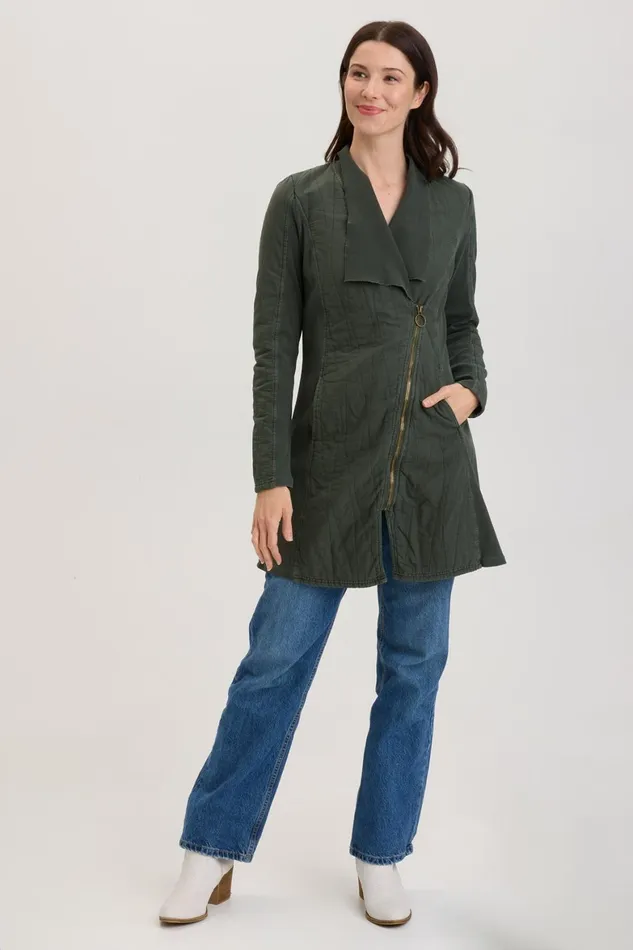 XCVI Maimon Quilted Jacket Women Jackets