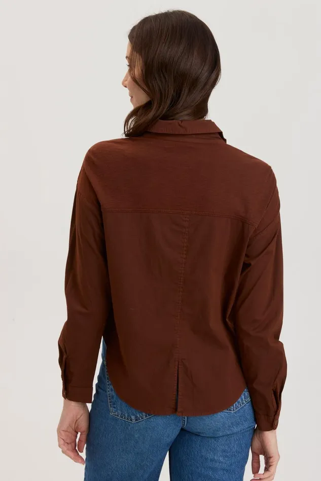 XCVI Pepin Shacket Women ShirtsBlouses