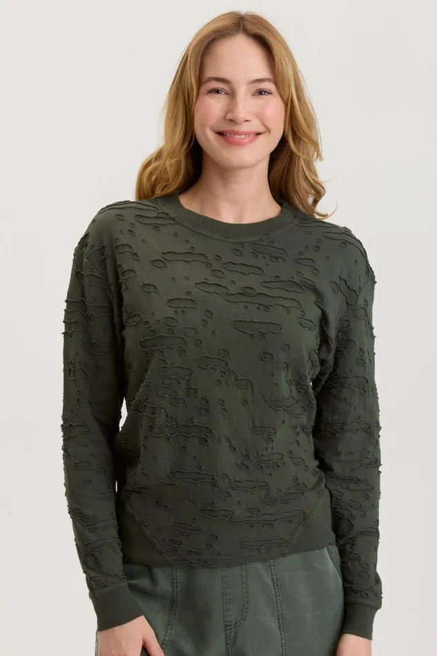 XCVI Pugh Long Sleeve Women Tees