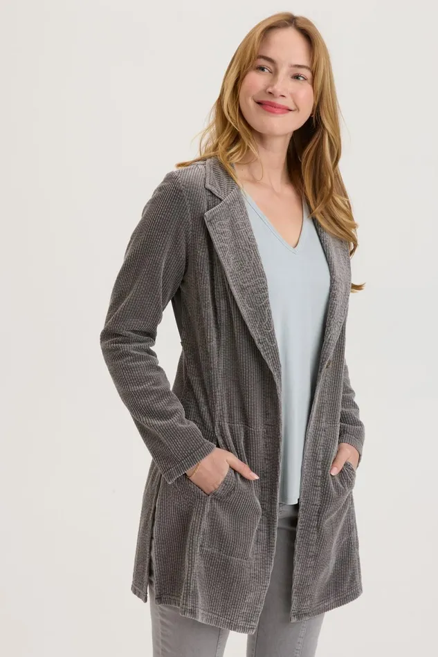 XCVI Seema Embroidered Long Coat Women Jackets