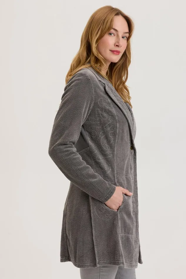 XCVI Seema Embroidered Long Coat Women Jackets