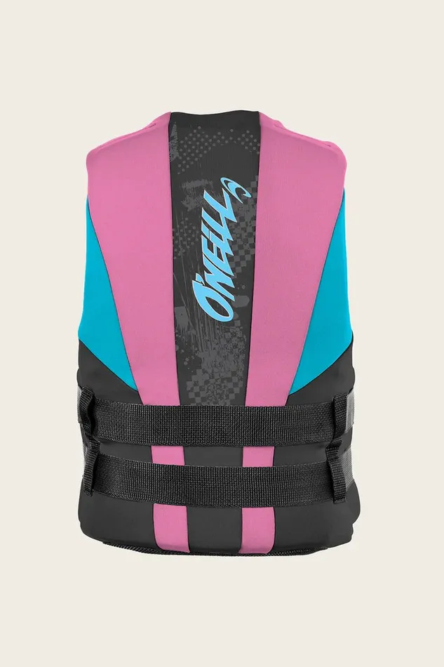 YOUTH REACTOR USCG VEST Blkpetturq Women O039NEILL Youth Wetsuits